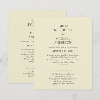 Unsere Hochzeit Moderne Typografie EINIGE FARBEN E