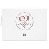 Unsere Hochzeit : Rosa : (Rückseite Horizontal)