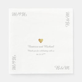 Unsere Hochzeitsempfehlung Serviette