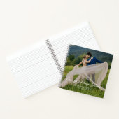 Unsere Hochzeitspläne maßgeschneidertes Foto, Brau Notizblock (Innenseite)