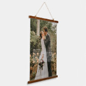 Unsere Hochzeitssong-Texte Wandteppich Mit Holzrahmen (Gewinkelt)