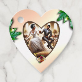 Unsere Hochzeitstag-Bliss-Liebesmarken Geschenkanhänger