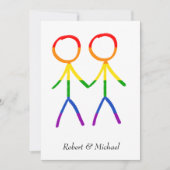 Unsere immerwährende Liebe Einladung (Vorderseite)