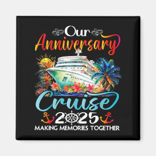 Unsere Jubiläumskreuzfahrt Ehemann Ehefrau Paarkre Magnet