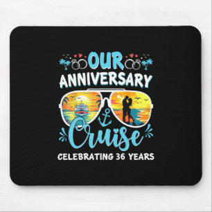 Unsere Jubiläumskreuzfahrt zum 36-jährigen Jubiläu Mousepad