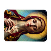 Unsere Jungfrau des Friedens Mary Moderne Renaissa Magnet (Horizontal)