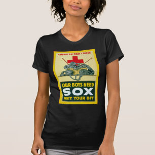 Unsere Jungs brauchen Socken ~ Vintage Erster Welt T-Shirt