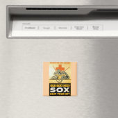 Unsere Jungs brauchen Sox ~ Strick Ihr Bit Magnet (In Situ (Geschirrspüler))