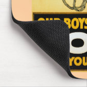 Unsere Jungs brauchen Sox ~ Strick Ihr Bit Mousepad (Ecke)