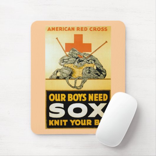 Unsere Jungs brauchen Sox ~ Strick Ihr Bit Mousepad (Mit Mouse)