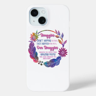 Unsere Kämpfe formen uns zu den erstaunlichen Mens Case-Mate iPhone Hülle