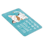 Unsere Katze brauchte eine Break Funny Cruise Cabi Magnet (Rechte Seite)