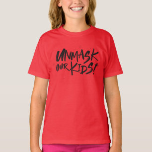 UNSERE KINDER-T - Shirt UNMASKEN