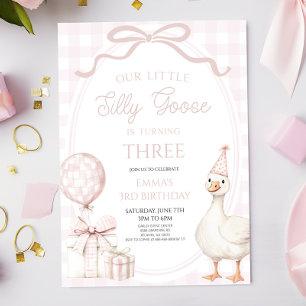 Unsere kleine alberne Gans Pinke Geburtstagsfeier Einladung