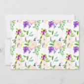 Unsere kleine Ankündigung der Geburt (Rückseite)