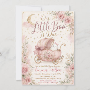 Unsere kleine Boo-Baby-Party Einladung