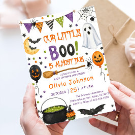 Unsere kleine Boo-Baby-Party Einladung