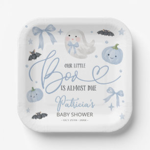 Unsere kleine Boo kommt bald Baby-Party Pappteller