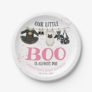Unsere kleine Boo kommt bald Baby-Party Pappteller