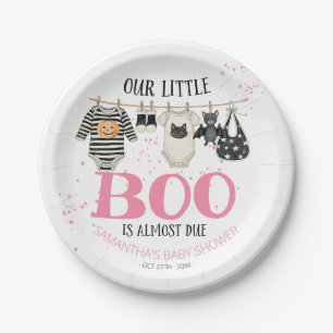 Unsere kleine Boo kommt bald Baby-Party Pappteller