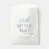 Unsere kleine Bug Blue Dragonfly jeden Geburtstag Geschenktütchen (Vorderseite)