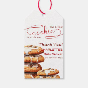 Unsere kleine Cookie ist auf dem Weg Süße Babypart Geschenkanhänger