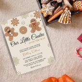 Unsere kleine Cookie Weihnachtsdusche Einladung