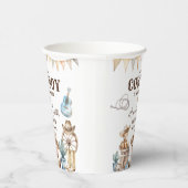 Unsere kleine Cowboy Wild West Babydusche Pappbecher (Rechts)