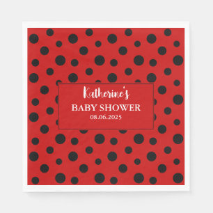 Unsere kleine Dame ist auf dem Weg, wie Mädchen Du Serviette