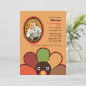 Unsere kleine die Türkei-Foto-Einladung Einladung (Stehend Vorderseite)