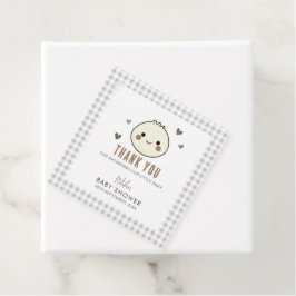 Unsere kleine dumme Gender Neutral Baby Dusche Geschenkanhänger