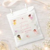 Unsere kleine Fairy-verzauberte Geburtstagsparty Geschenktütchen (Ausgeschnitten)