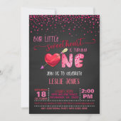 Unsere kleine Freundin dreht eine Einladung B (Vorderseite)