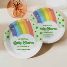 Unsere kleine glückliche Charm Rainbow Birthday Pa