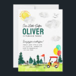 Unsere kleine Golfer Cart Swing by Kids Golf Gebur Einladung<br><div class="desc">Kleine Golfer Cart Swing by Kids Golf Birthday Einladung</div>
