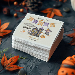 Unsere kleine Hexe dreht sich eins Serviette