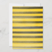 Unsere kleine Hone Bee 2. Geburtstag Einladung (Rückseite)