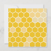 Unsere kleine Honigbiene zum 2. Geburtstag Einladung (Rückseite)