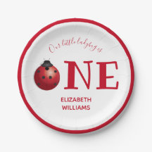 Unsere kleine Ladybug eine erste Geburtstagsparty