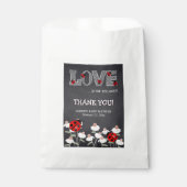 Unsere kleine Liebe Bug Chalkboard Babydusche Geschenktütchen (Vorderseite)