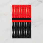 Unsere kleine Liebe Bug Red Black Baby Dusche Begleitkarte (Rückseite)