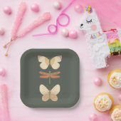 Unsere kleine Liebe Bug Süsse Bug Paper Plate Pappteller (Party)