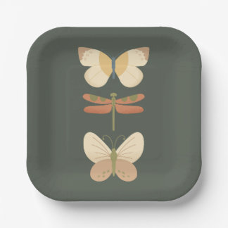 Unsere kleine Liebe Bug Süsse Bug Paper Plate Pappteller