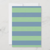 Unsere kleine männliche grüne Schieferdecke handso Ankündigung (Rückseite)