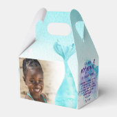 Unsere kleine Meerjungfrau Geburtstagsparty Gefall Geschenkschachtel (Vorderseite)