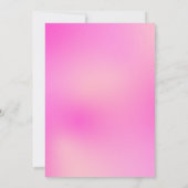 Unsere kleine Meerjungfrau mit Kind-Foto Geburtsta Einladung (Rückseite)