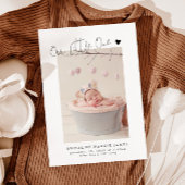 Unsere kleine, moderne Geburtsankündigung Ankündigung