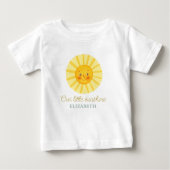 Unsere kleine niedliche Sonne Baby T-shirt (Vorderseite)