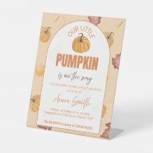 Unsere kleine Pumkin ist auf dem Weg - Babyparty