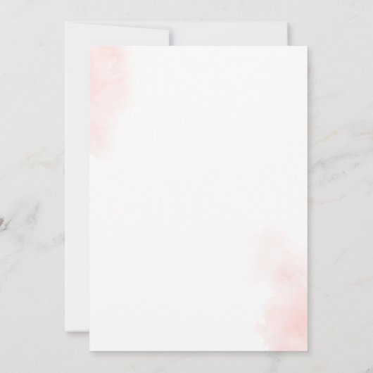 Unsere kleine Pumkin Orange Bloral Gold Baby Dusch Einladung (Rückseite)